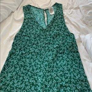 Free People Fulton Printed Jumpsuit XS